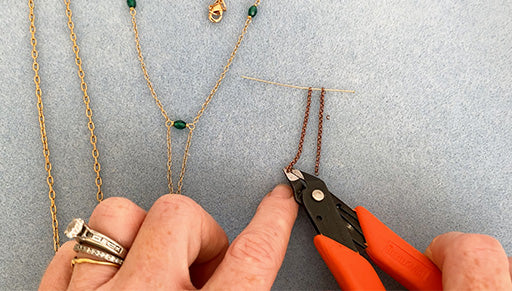 Quick Tip: How to Easily Cut Same Lengths of Chain for Jewelry Making