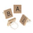 Scrabble Tile Ring Set
