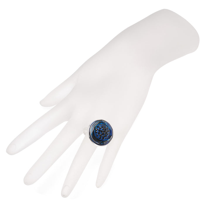 Retired - Cosmic Clay Ring - Bermuda Blue