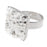 Retired - Faux White Druzy Crystal Ring