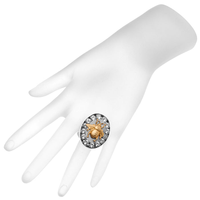 Retired - Regal Bumble Bee Ring