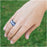 Retired - Triangle Zig Zag Ring