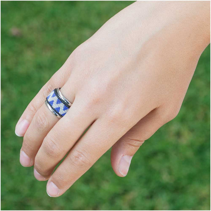Retired - Triangle Zig Zag Ring