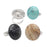 Set of Four Gemstone Rings
