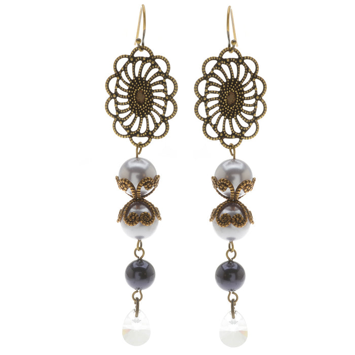 Retired - The Edwardian Abbey Necklace and Earring Set