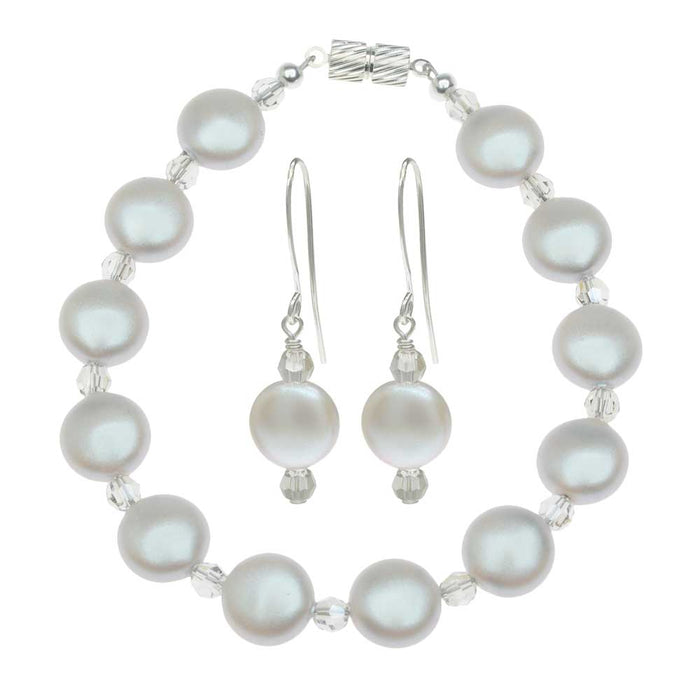 Retired - Dove Grey Bridal Set