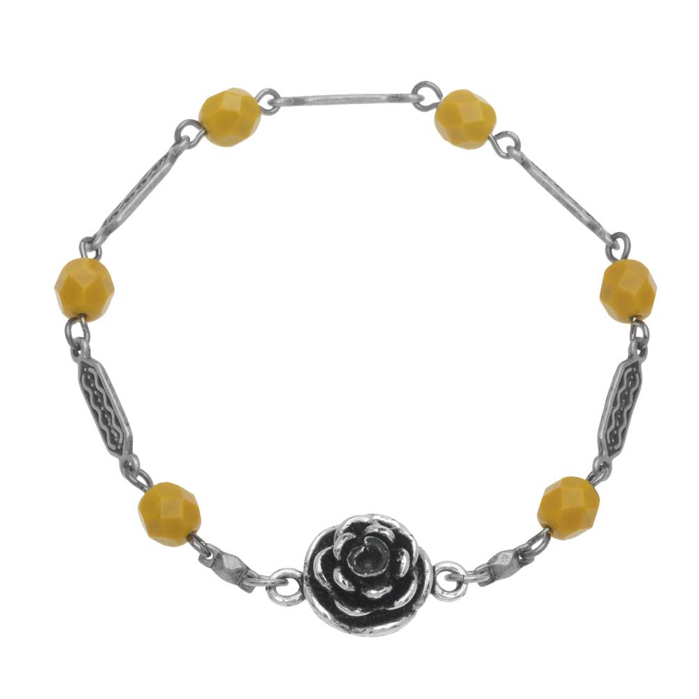 Mustard Seed Bracelet and Earring Set