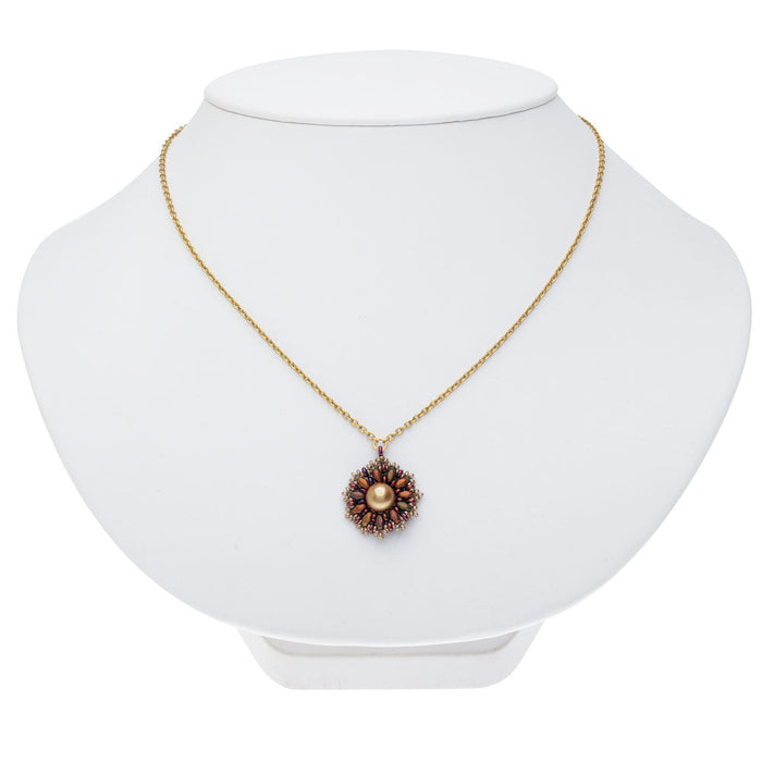 Floraline Necklace, Earring and Bracelet Set in Rustic