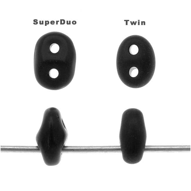 SuperDuo 2-Hole Czech Glass Beads, Opaque Rose Luster/Gold Topaz, 8g Tube