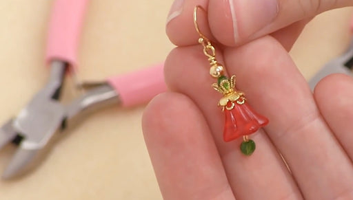 Instructions for Making the Christmas Bell Earring Kit