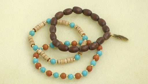 Instructions for Making the Boho Gemstone Bracelet Kit