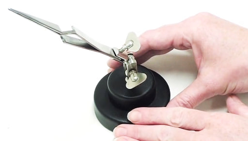 Third Hand Tool with Pointed Tweezer