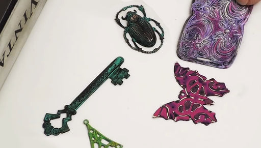 How to Use Vintaj Patinas and Glaze