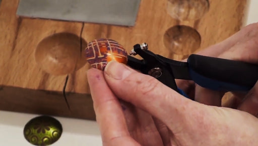 How to Dap and Hole Punch Lilly Pilly Aluminum Blanks to Make a Pair of Earrings