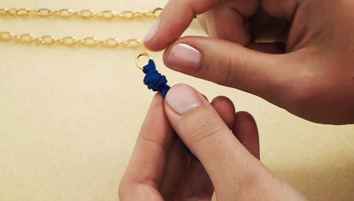 How to Attach Ribbon to a Jump Ring