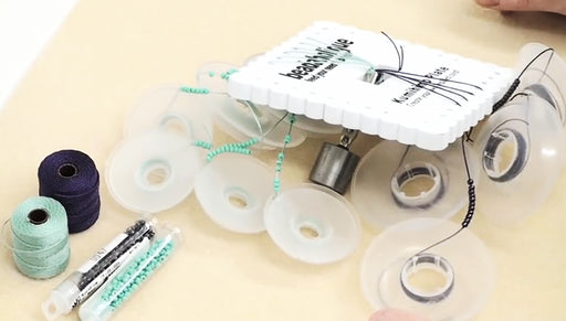 How to Add Beads to a Flat Kumihimo Braid