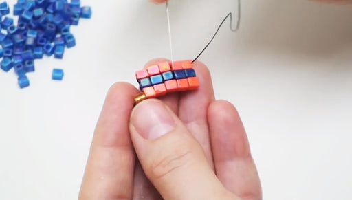 How to Do Square Stitch Bead Weaving