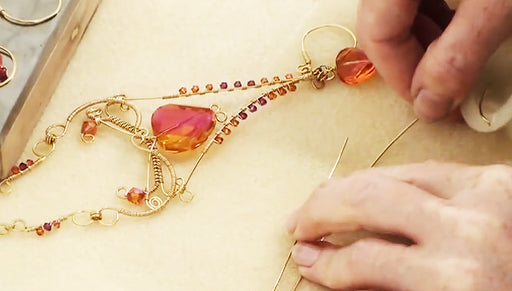How to Wire Wrap a Basket Weave Figure-8 Design