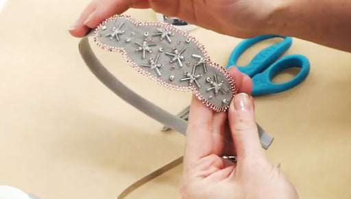 How to Cover a Headband in Ribbon
