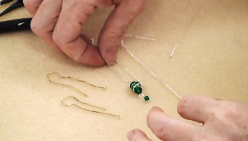 How to Bead Ear Threaders Earrings