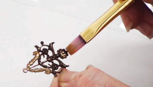 How to Use Vintaj Metallic Patinas
