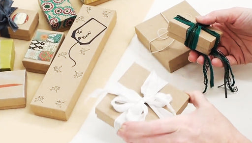 Techniques and Ideas for Decorating Kraft Boxes