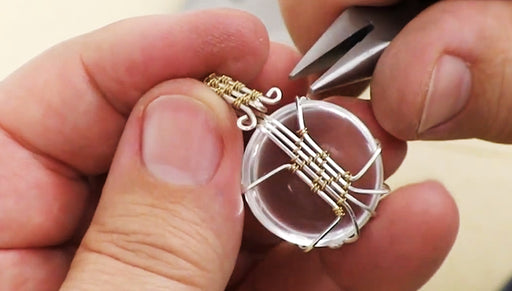 How to Wire Wrap a Gemstone Cabochon by Wyatt White