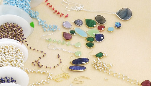 Product Spotlight: Gemstone Bezel Pendants and Links