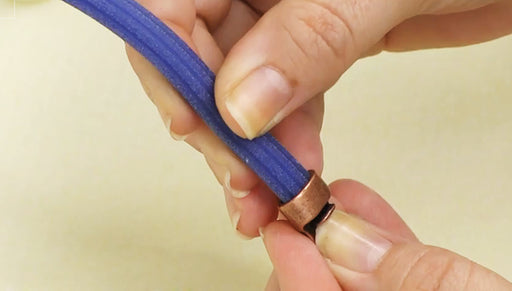 How to Attach Regaliz Clasps to Regaliz Cord