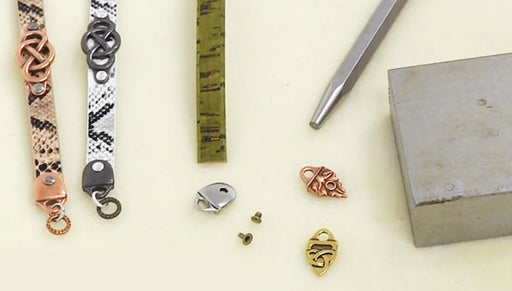 How to Attach TierraCast Strap End Tips to Leather & Alternative Cords