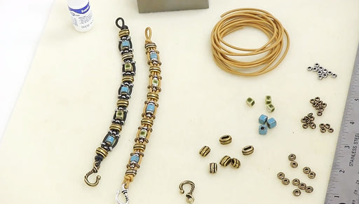 How to Make the Damascus Bracelet with P'leather Cord