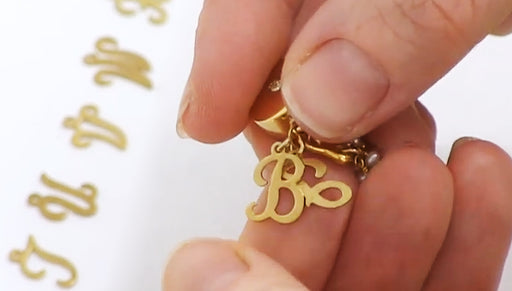 Show & Tell: Brass Initial Stampings