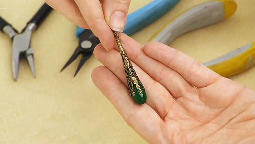 How to Make the Filigree Drop Earrings
