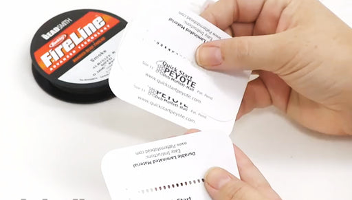How to Use the Quick Start Peyote Cards