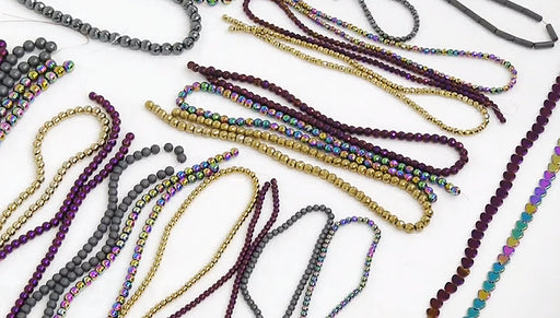 Show & Tell: New Hematite Beads