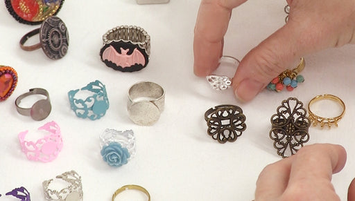 Overview of Ring Findings for Jewelry Making