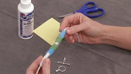 How to Finish Kumihimo Braid Ends with Glue