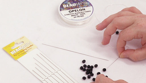 Quick Tip: Using Big Eye Needles with Opelon Stretch Cord