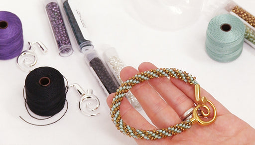 Show & Tell: Beadaholique Exclusive Kumihimo Bracelet Refill Kits
