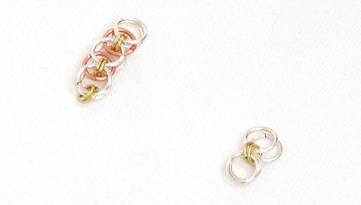 How to do a Helm Chain Weave in Chain Maille