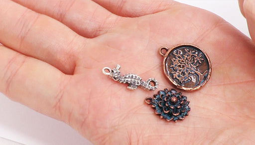 How to Create a Translucent Glaze on Charms
