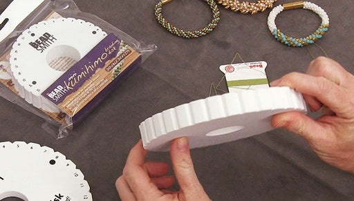 Product Demo: Beadsmith's Double Density Kumihimo Disk