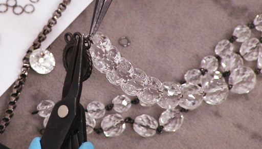 How to Make the Multi-Strand Crystal Elegance Necklace