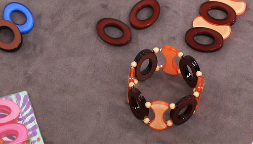 How to Make an Embellished Stretch Bracelet by Fernando DaSilva
