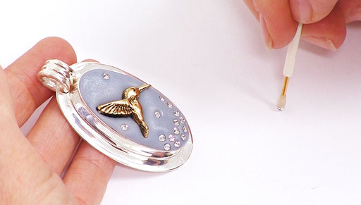 How to Make an Embedded Object Pendant with EnviroTex Jewelry Clay