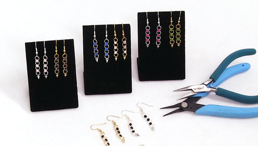 How to Make the Crystaletts Spike Earrings Kit