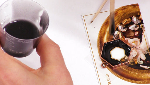 How to Color Block with Resin by Becky Nunn