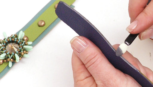 Finishing Techniques for Faux Leather with Melissa Cable