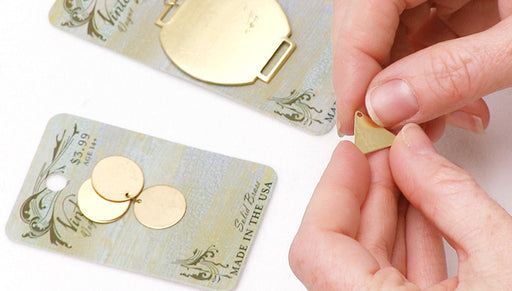 Show & Tell: Vintaj Vogue Stamping Blanks