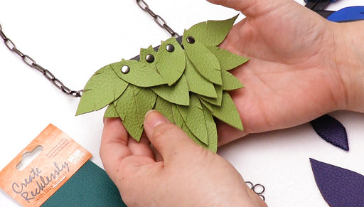 How to Cut Create Recklessly Faux Leather into Shapes